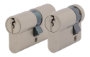 Afbeeldingen van Oxloc Profielcilinderset 30t30 1 stuks, 0t30 1 stuks, gelijksluitend skg2
