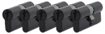 Afbeeldingen van Oxloc Profielcilinder Oxloc O5 dubbel 5 gls 30T30 zwart