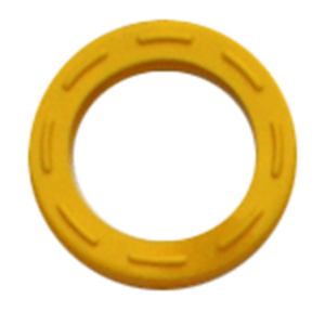 Afbeeldingen van Sleutelkenring 25 mm pvc groen
