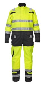 Afbeeldingen van Hydrowear overall Hove fluor geel/zwart 44