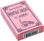 Afbeeldingen van Speelkaarten hondjeskaarten geplastificeerd blauw of roze