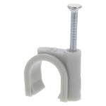 Afbeeldingen van Kabelclip rond 12mm grijs (70)
