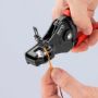 Afbeeldingen van KNIPEX Afstriptang, met precisie geslepen messen 180