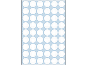 Afbeeldingen van Herma etiket rond, 16 mm, verpakking 1728 stuks, 2240, wit