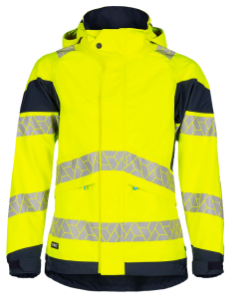 Afbeeldingen van Synq softshell Ledstart fluor geel/marine