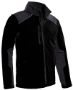 Afbeeldingen van Santino Tour softshell jas zwart/grafiet XL