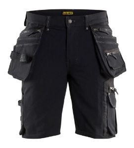 Afbeeldingen van Blåkläder Short 4-weg stretch x 1988 Zwart C50