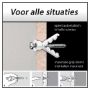 Afbeeldingen van Toggler Alligator plug + flens AF6 Ø6mm wanddikte > 9,5mm