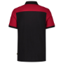 Afbeeldingen van TRICORP WORKWEAR Poloshirt Bicolor Naden 202006 zwart/rood 4XL