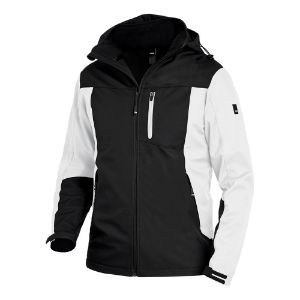 Afbeeldingen van FHB Softshell jack Jannik Wit/Antraciet 2XL