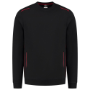Afbeeldingen van TRICORP WORKWEAR Sweater Accent 302703 zwart/rood  L