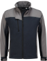 Afbeeldingen van WorkMan® Softshell Experience Jacket 1.2502 Navy/Grijs 2XL