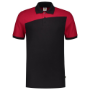 Afbeeldingen van TRICORP WORKWEAR Poloshirt Bicolor Naden 202006 zwart/rood 4XL