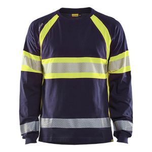 Afbeeldingen van Blaklader t-shirt lange mouw high vis