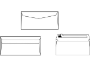 Afbeeldingen van Office envelop bank venster 114x229 80gram wit zelfklevend strip c5/6, q183007 