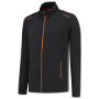 Afbeeldingen van TRICORP WORKWEAR Sweatvest Accent 302702 zwart/oranje 5XL