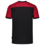 Afbeeldingen van TRICORP WORKWEAR T-shirt Bicolor Naden 102006 zwart/rood 7XL