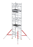 Afbeeldingen van Altrex Aluminium 1-persoons rolsteiger - Smal MiTOWER 4.20 meter werkhoogte