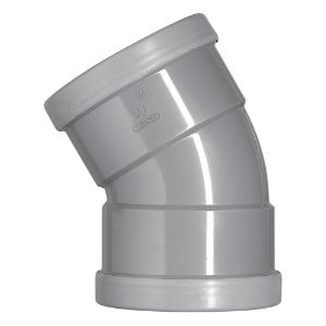Afbeeldingen van Pvc bocht 2mm x 30 graden 110mm