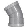 Afbeeldingen van Pvc bocht 2mm x 30 graden 110mm