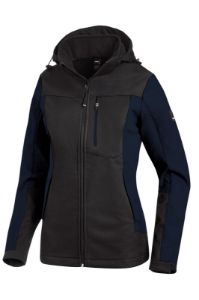 Afbeeldingen van Fhb dames softshell julia marine/zwart L