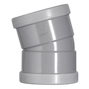 Afbeeldingen van Pvc bocht 2mm x 15 graden 110mm