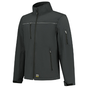 Afbeeldingen van TRICORP WORKWEAR Softshell Luxe 402006 donkergrijs L