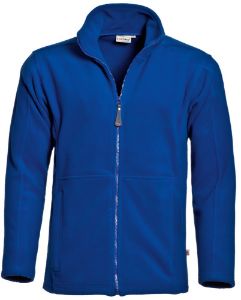 Afbeeldingen van Santino Fleece jas Bormio royal blue XL