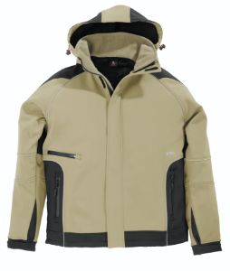 Afbeeldingen van Fhb softshell walter khaki/zw. 3xl