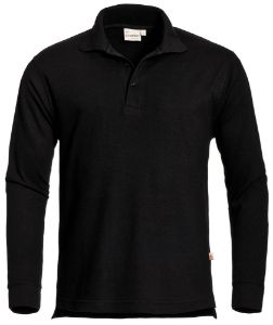 Afbeeldingen van Santino Poloshirt Matt zwart 3XL