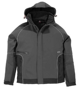 Afbeeldingen van Fhb softshell walter antraciet/zwart 5XL