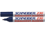 Afbeeldingen van Schneider viltstift 230, 1 - 3 mm, s-123003, rond, blauw