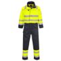 Afbeeldingen van Portwest overall FR60 vlamvertragend fluor geel/marine