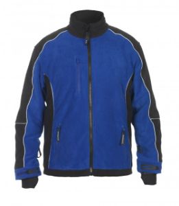 Afbeeldingen van Hydrowear fleece jack velden korenblauw/zwart 4XL
