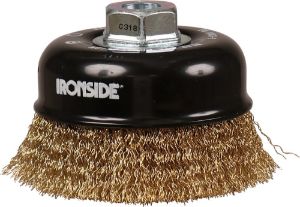 Afbeeldingen van Ironside Komborstel mess. 100mm