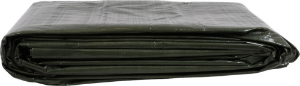 Afbeeldingen van Kelfort Dekzeil groen/blauw 150g/m2 6 x 8 meter