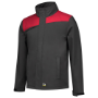 Afbeeldingen van TRICORP WORKWEAR Softshell Bicolor Naden 402021 Donkergrijs/Rood 3XL