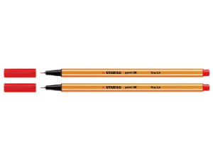 Afbeeldingen van Stabilo fineliner point, 88/40, rood