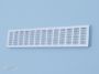 Afbeeldingen van Gavo Ventilatiestrip, aluminium, extrusie, 100 mm G61-10010AA plintrooster 1000x100mm