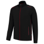 Afbeeldingen van TRICORP WORKWEAR Sweatvest Accent 302702 zwart/rood XL