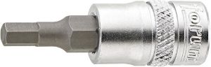 Afbeeldingen van FORUM Schroevendraaierdopsleutel 1/4" binnenzeskant metrisch 6mm