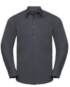 Afbeeldingen van Russell overhemd lange mouw grijs 4XL