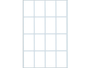 Afbeeldingen van Herma etiket, 25 x 40 mm, verpakking 512 stuks, 2450, wit