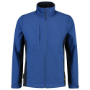 Afbeeldingen van TRICORP WORKWEAR Softshell Bicolor 402002 Korenblauw/ navy 4XL