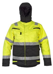 Afbeeldingen van HYDROWEAR Matlock winter parka Fluor Geel/Zwart 3XL
