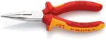 Afbeeldingen van KNIPEX Platspitse tang met zijsnijder VDE 160