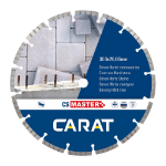 Afbeeldingen van Carat Diamantzaag voor beton en harde materialen CS Master 350x20,0mm