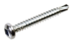 Afbeeldingen van QZ Zelfborende schroeven panhead binnenvierkant (staal gehard verzinkt) DIN7504M  844 4.2x13 CK SQ2