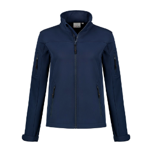 Afbeeldingen van Santino dames softshell Santo navy