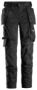 Afbeeldingen van Snickers Workwear AllroundWork, Dames Stretchbroek met Holsterzakken 6247 Zwart 52